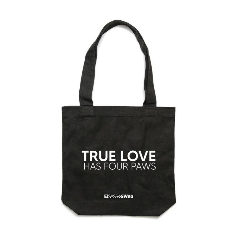 True Love Has Four Paws | Deluxe Tote Bag